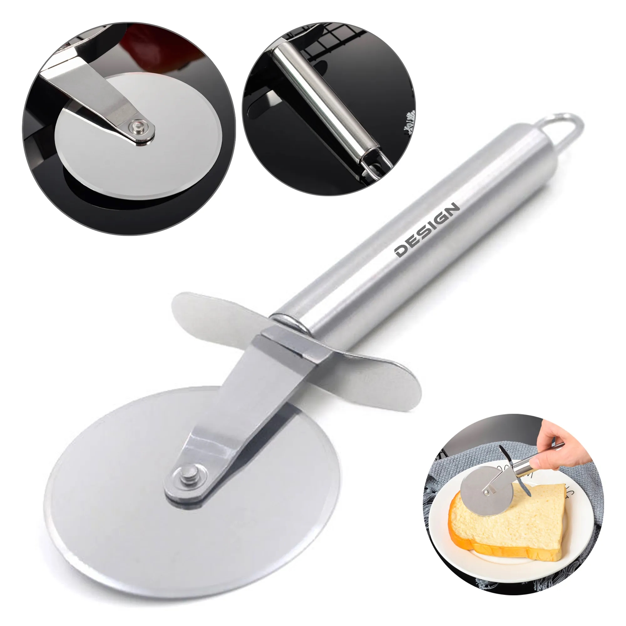 Stainless Steel Pizza Cutter 2