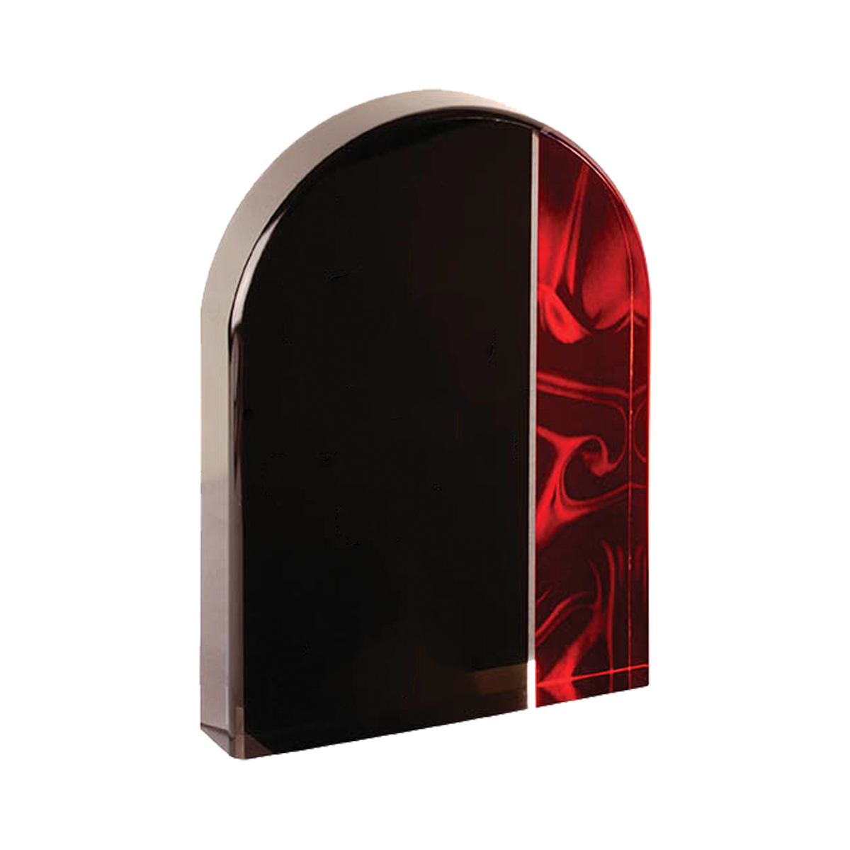 7" Arch Red Velvet Acrylic 3