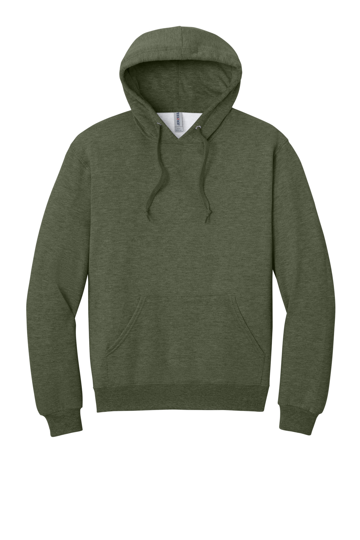 Jerzees Ultimate Unisex CVC Ring Spun Hooded Sweatshirt IC49M 2
