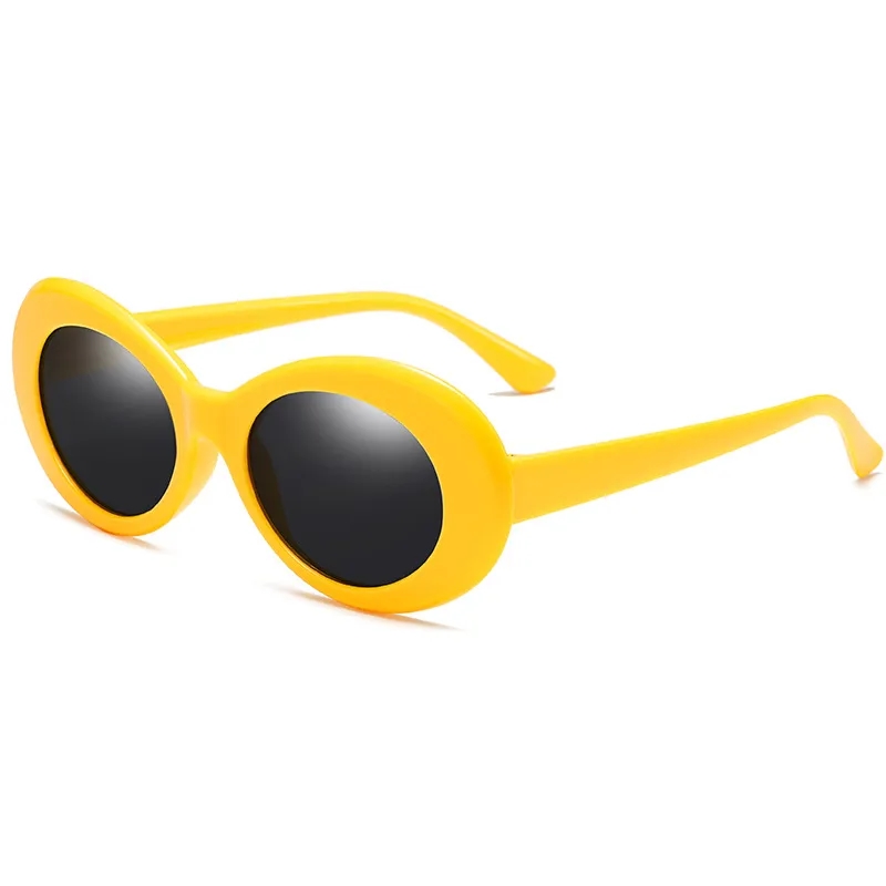 Oval Sunglasses for Women Men Retro Glasses 3