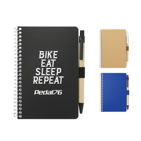 FSC® Mix 4" x 6" Pocket Spiral Notebook with Pen 152