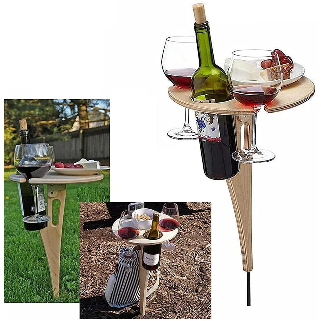 Outdoor Folding Wine Table 4