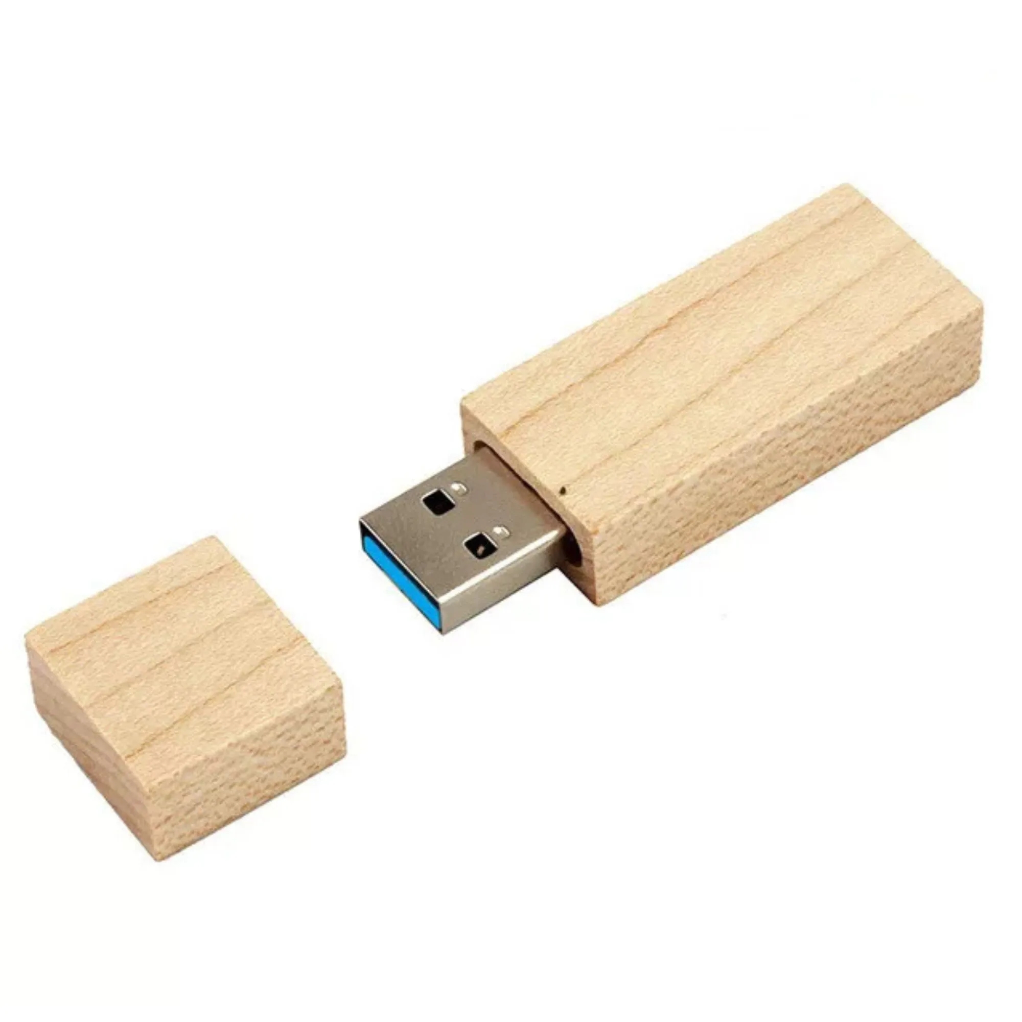 32GB High-Speed Bamboo Wooden USB 3.0 Flash Drive 5