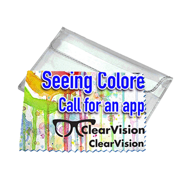 The "Full Color Napier" - 5" x 5 " Full Color Sublimation Recycled RPET Polyester Microfiber 5