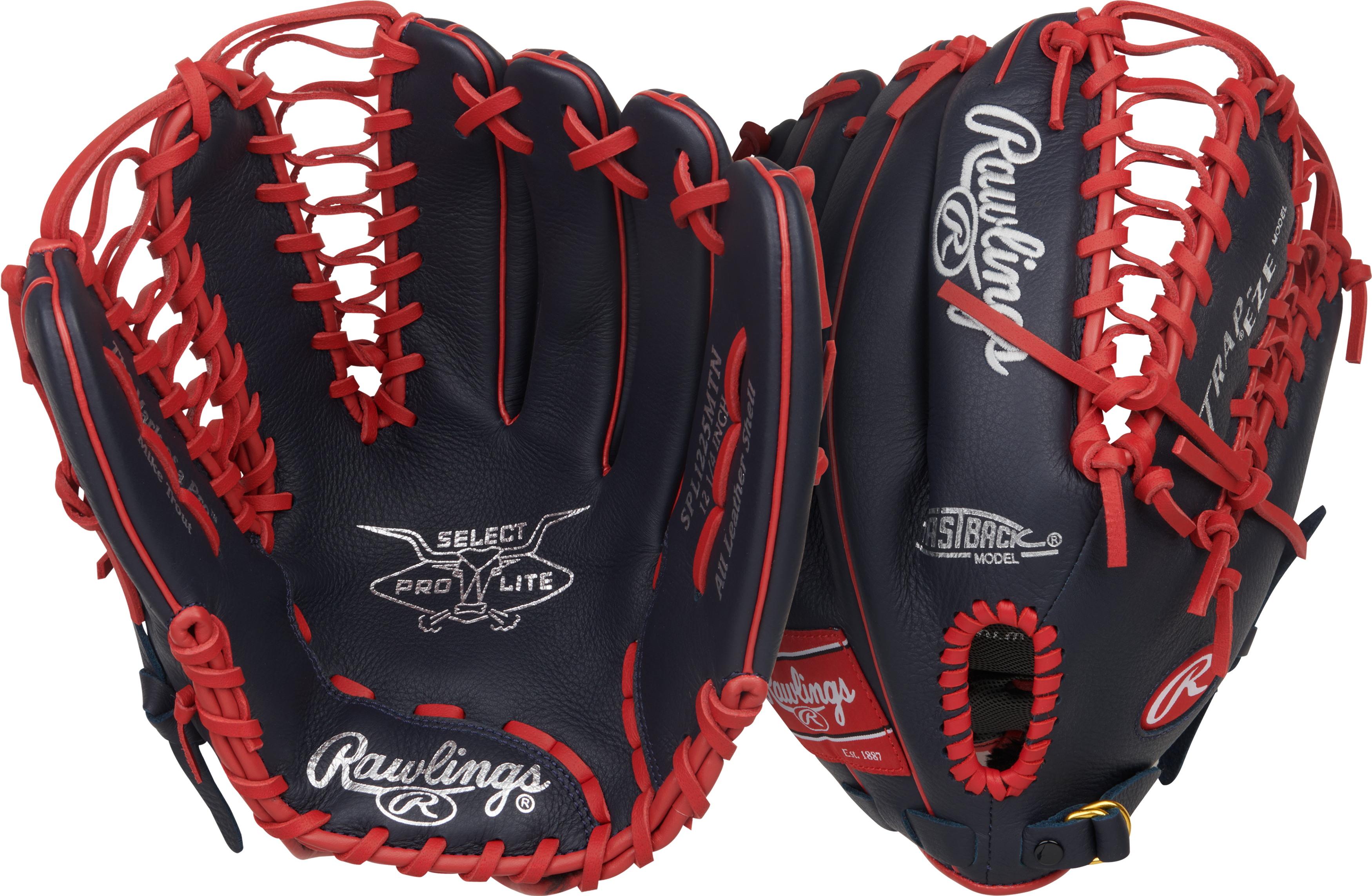 Rawlings Select Pro Lite 12.25 in Baseball Glove, Outfield 2