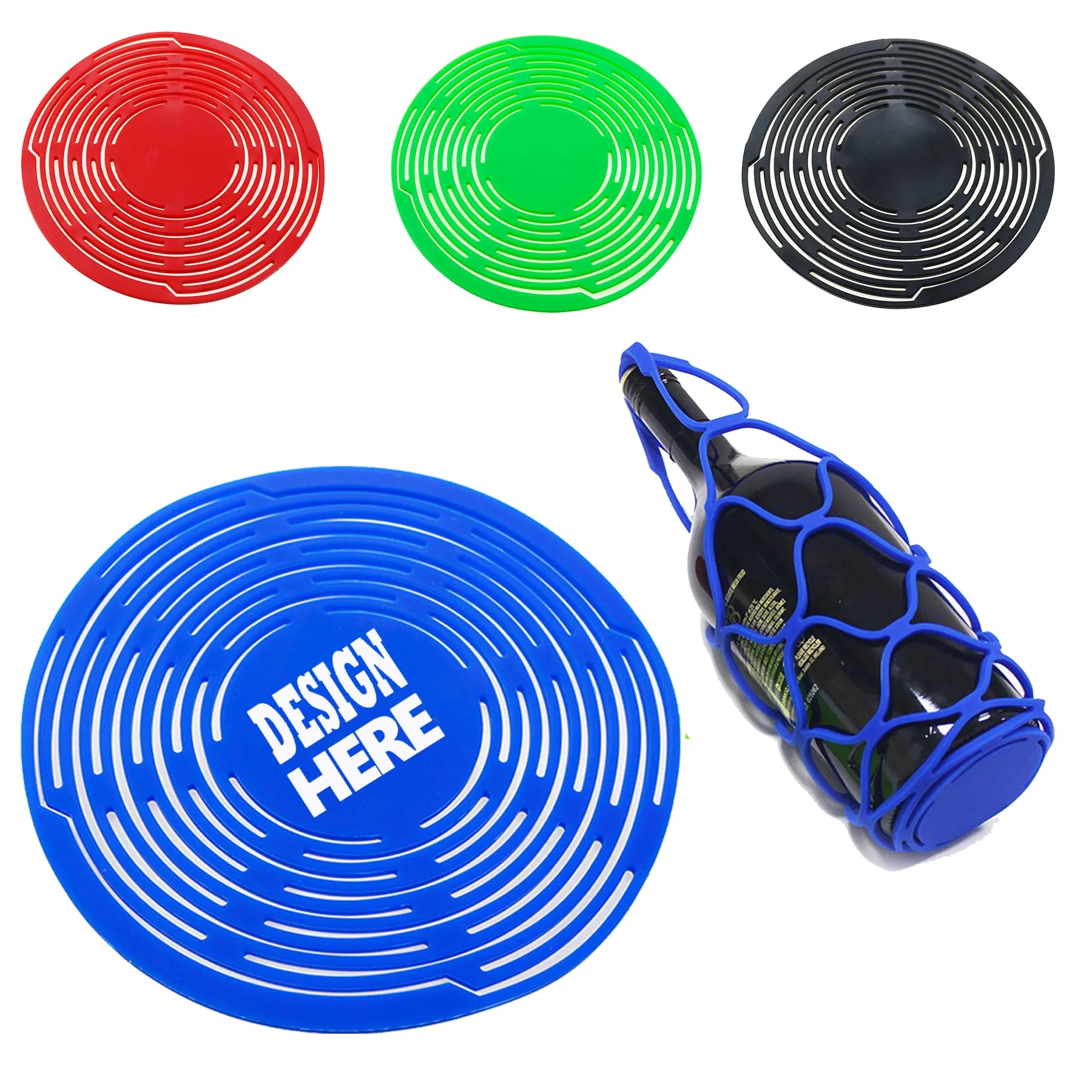 Silicone Wine Bottle Carrier 4