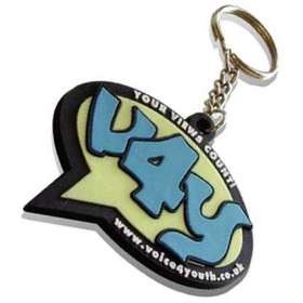 4" PVC Key Tag - in 2D 2