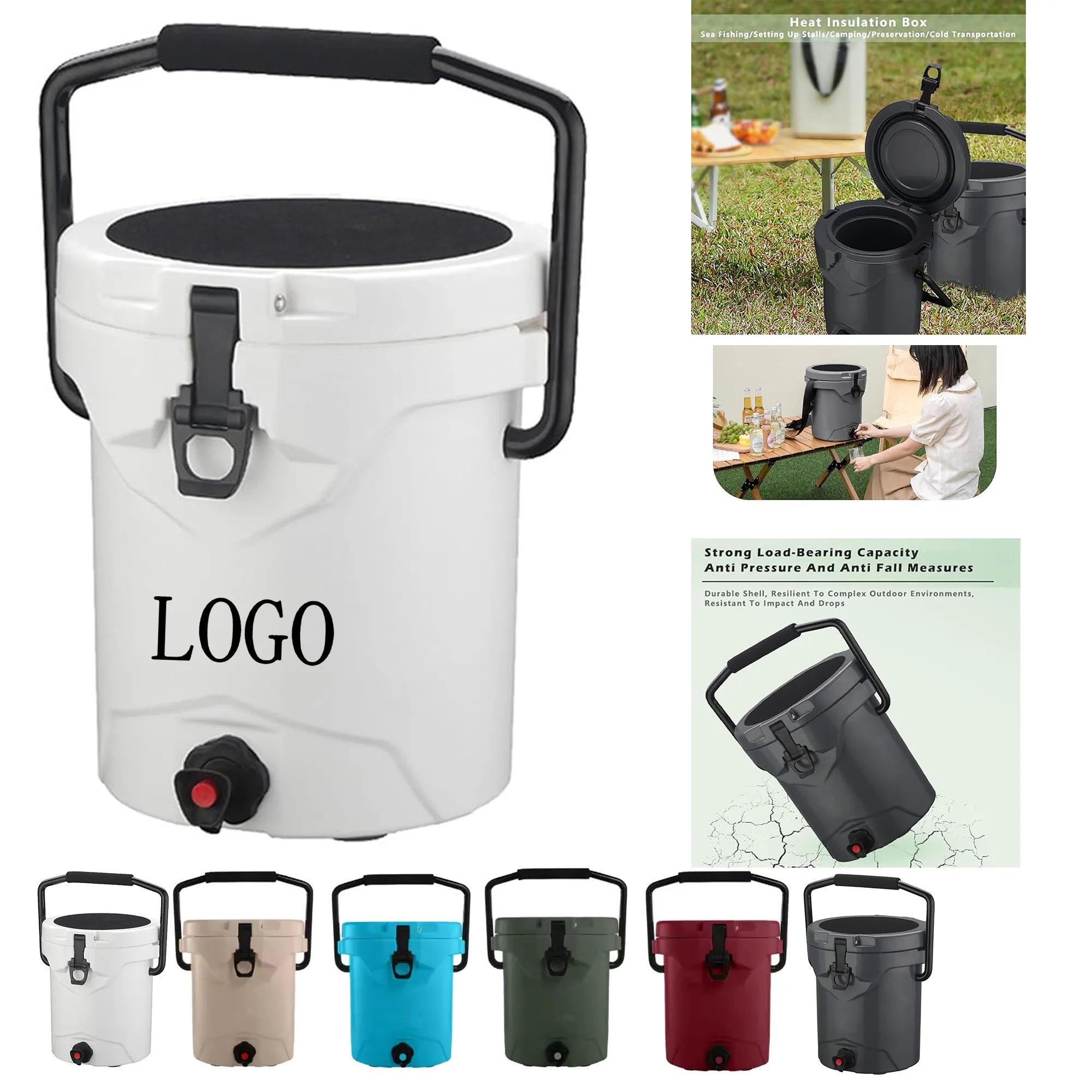 Portable Water Bottle Kettle Hard Cooler 4