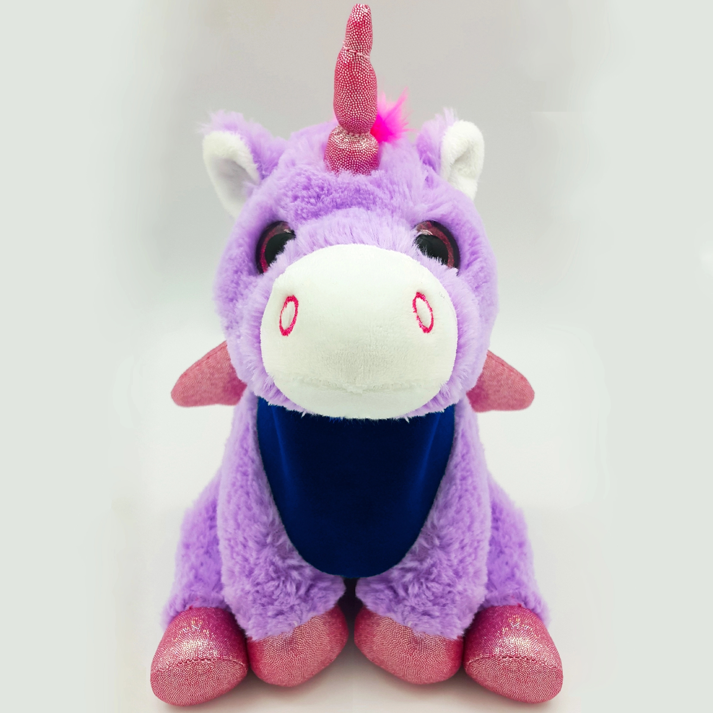 9" Bright Color Purple Unicorn 10