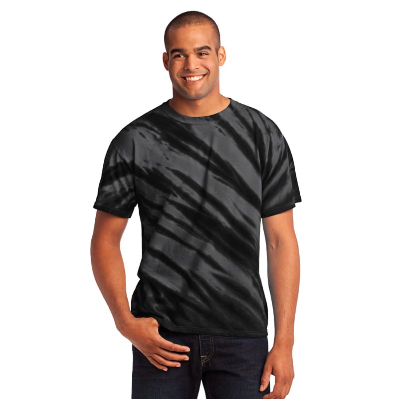 Port & Company - Tiger Stripe Tie-Dye Tee. 13