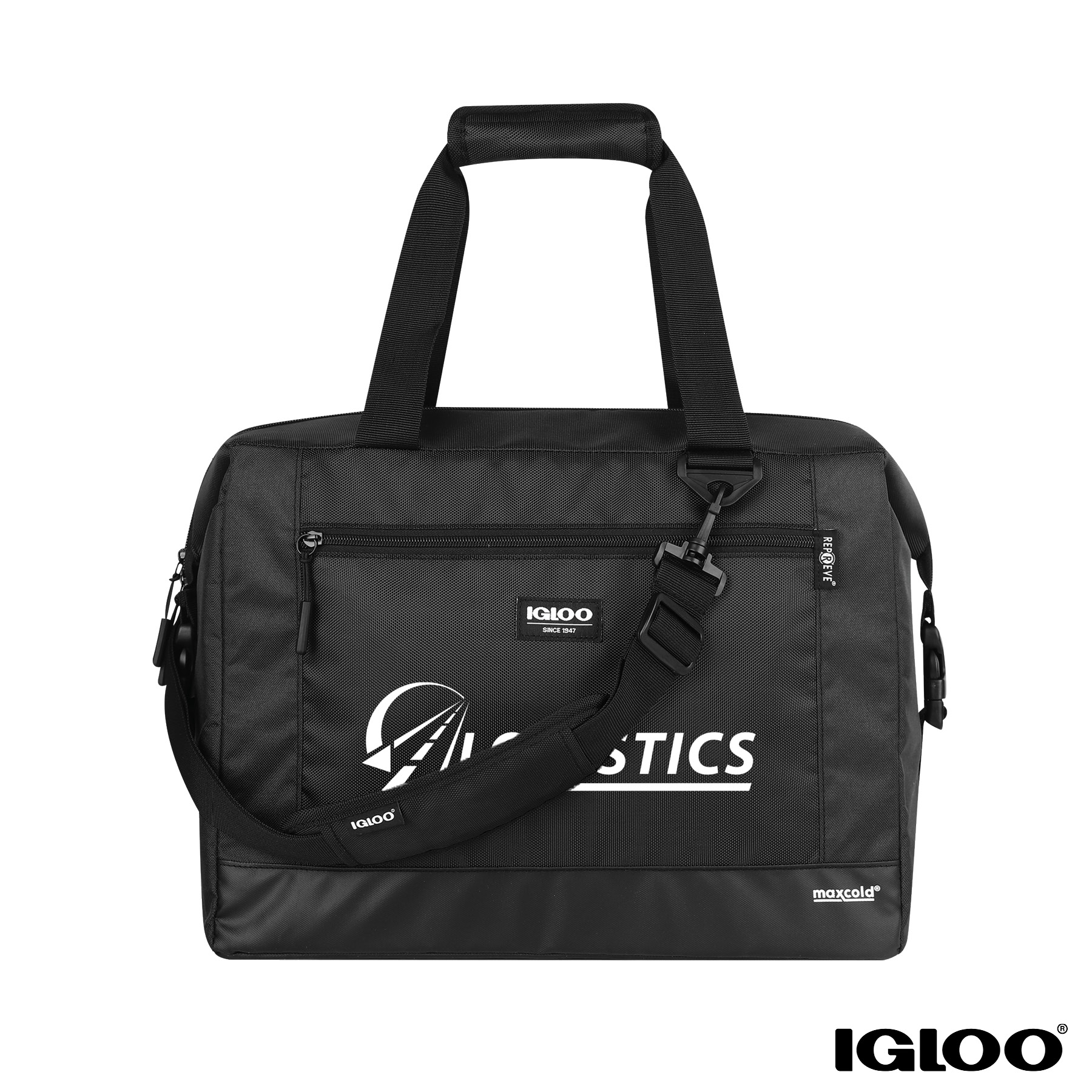 Igloo® MaxCold® Evergreen Snapdown 36-Can RPET Cooler Tote 12