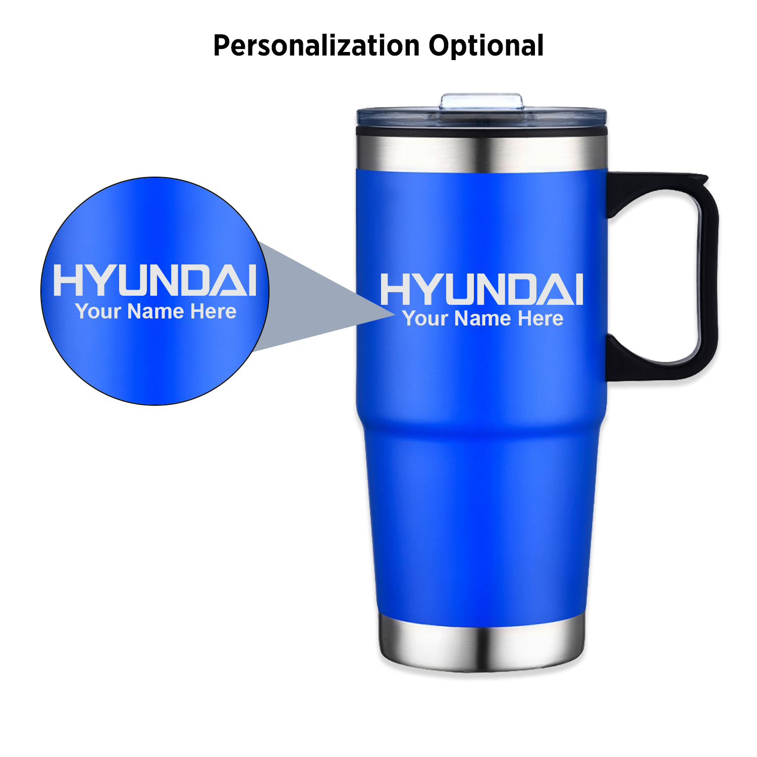 EcoSip 24oz Stainless Steel Travel Mug with Steel Bottom 4