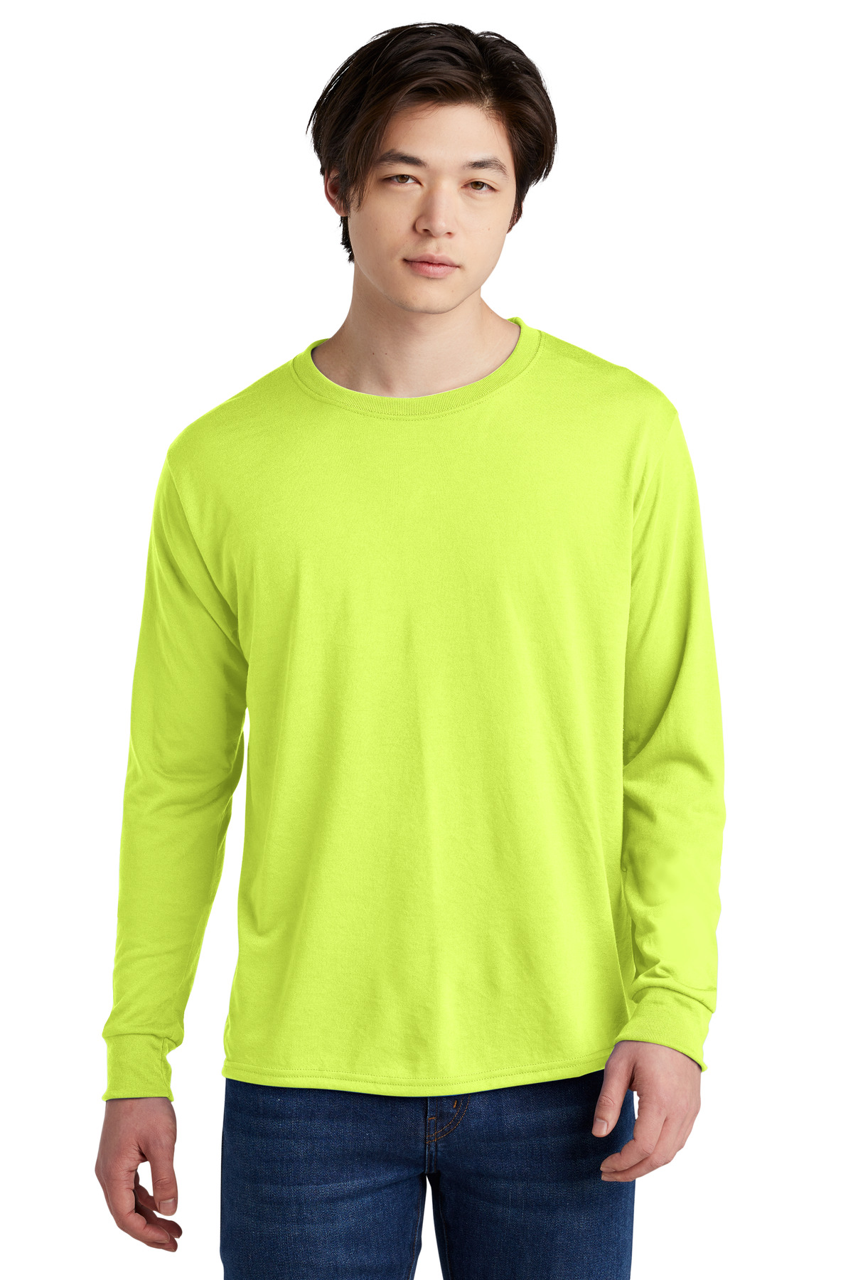 Jerzees Dri-Power 100% Polyester Long Sleeve T-Shirt 21LS 83