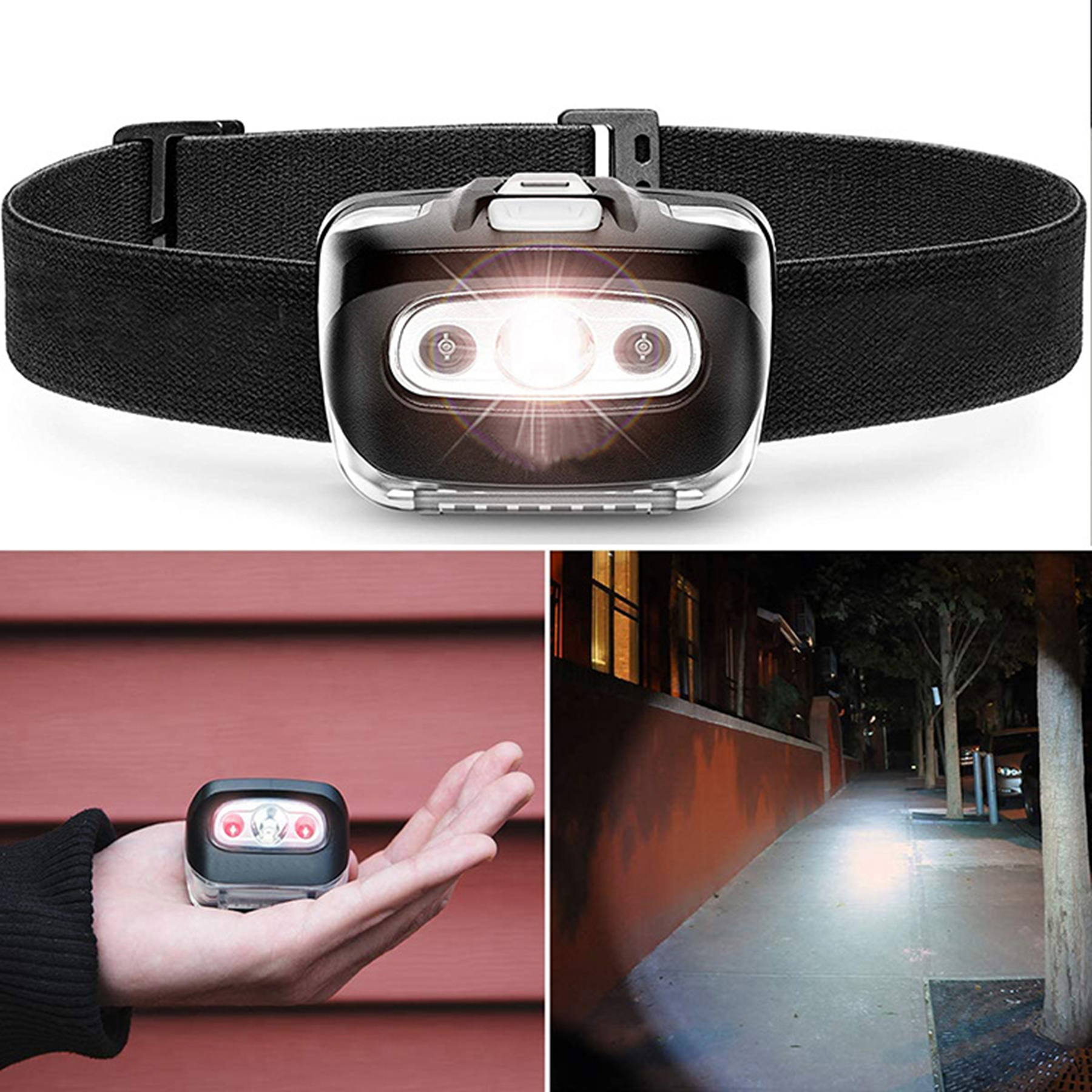LED Water Resistant Head Light 4