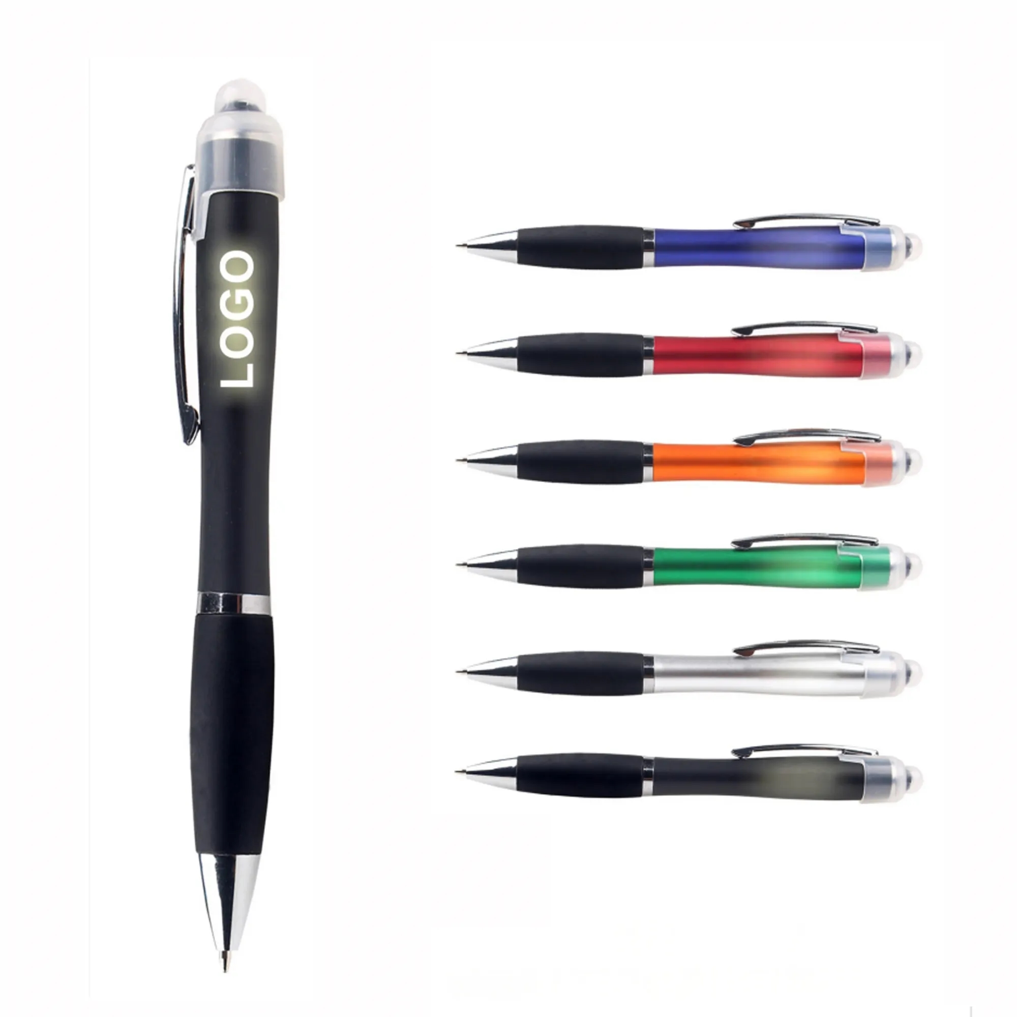 Light-Up Logo Stylus Pen 3 In 1