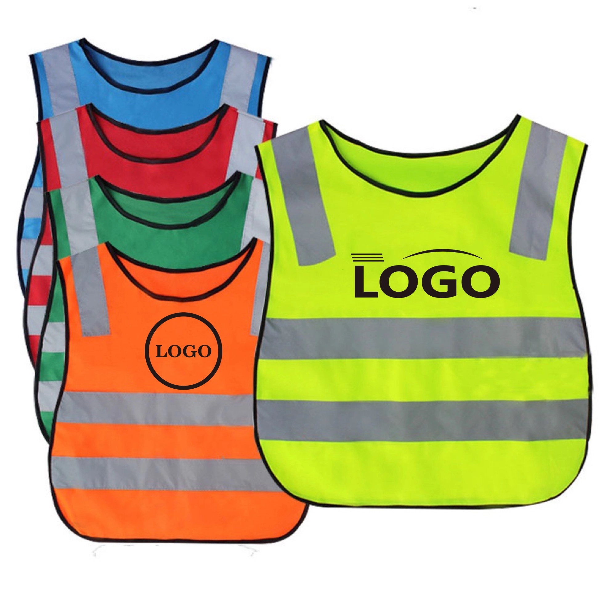 Kids Reflective Safety Vest MOQ 50PCS 2