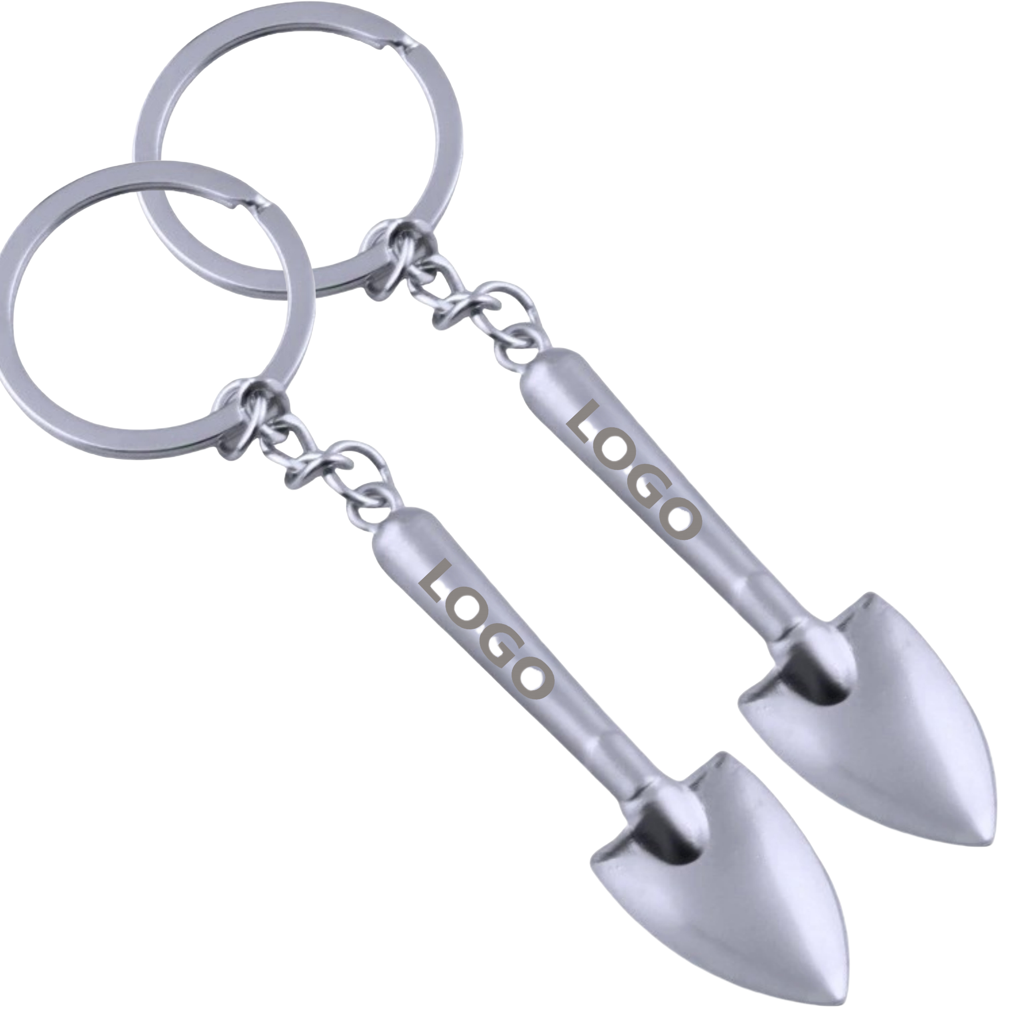 Keychain Mini Shovel Keyring Zinc Alloy Gift MOQ20 1