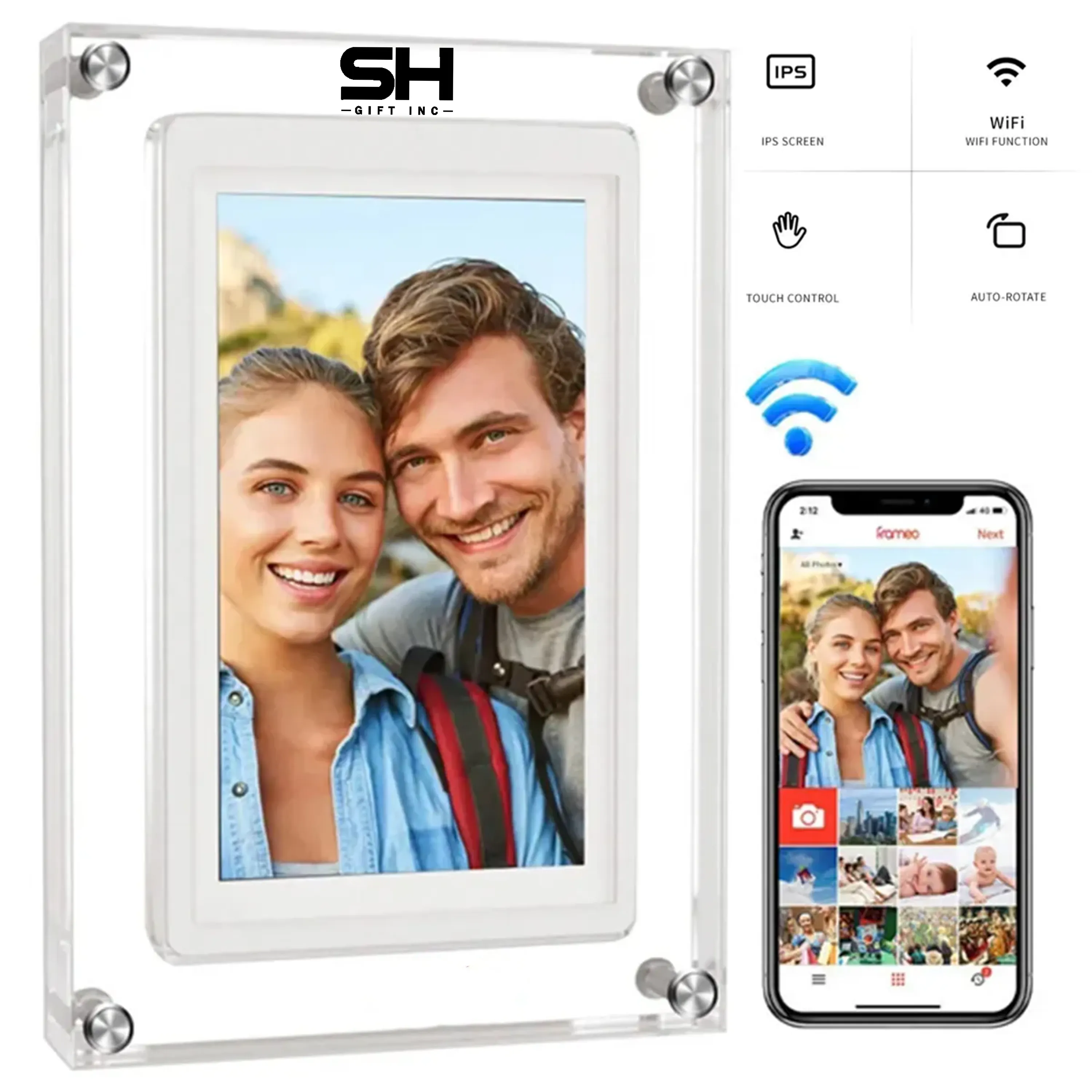 5 Inch Acrylic Video Picture Frame 2