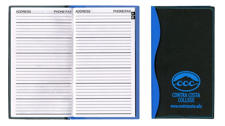 Soft Cover 2 Tone Vinyl Holland Series Address Book 5