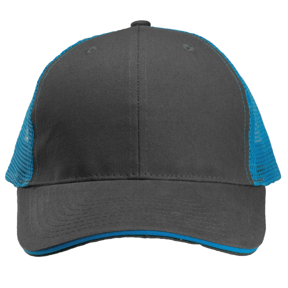 Seneca Two Tone Structured Mesh Trucker Hats 8