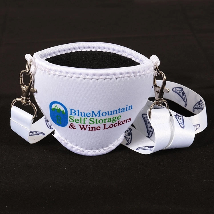 Custom Neoprene Wine Glass Holder 2