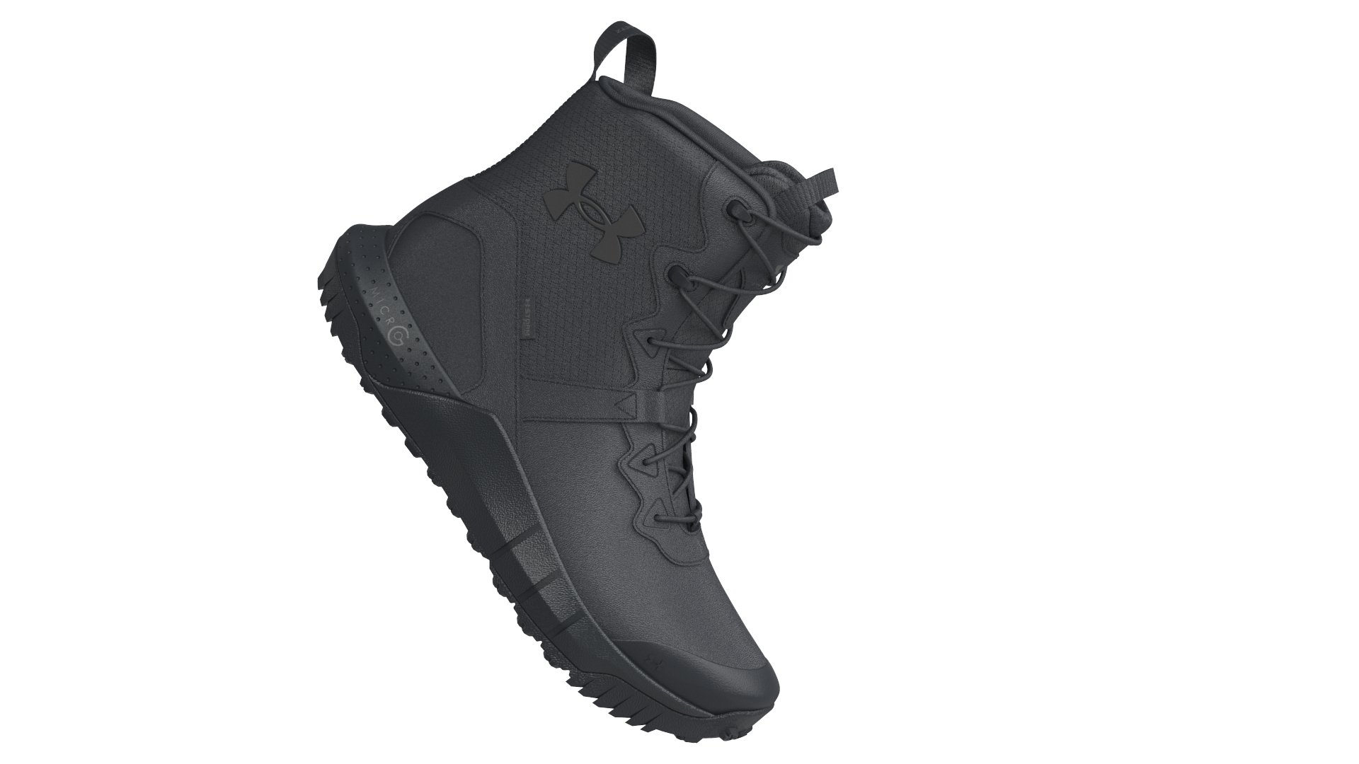 UA Micro G Valsetz Leather Waterproof Men's Tactical Boots 2