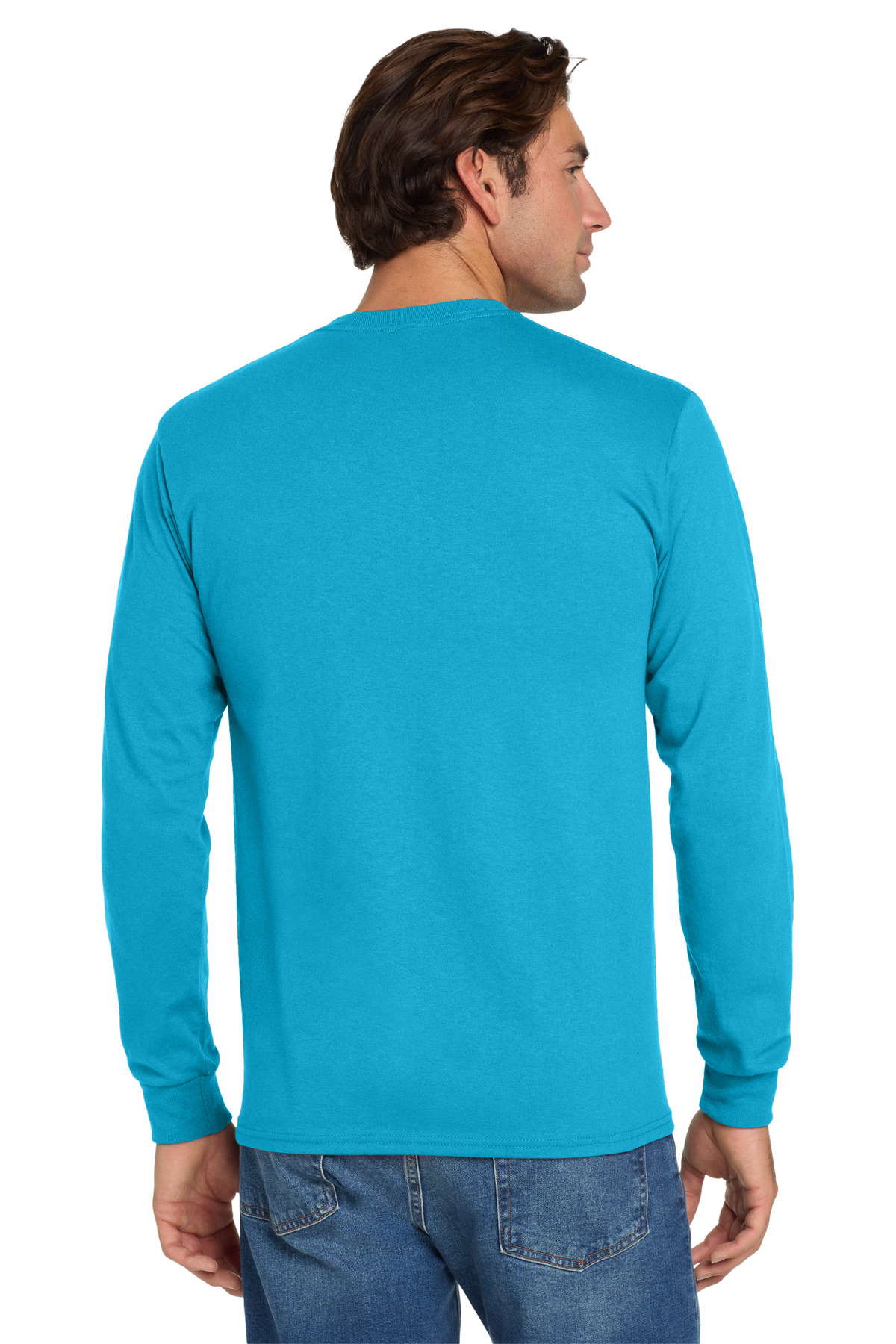 Jerzees - Dri-Power 50/50 Cotton/Poly Long Sleeve T-Shirt. 29LS 177