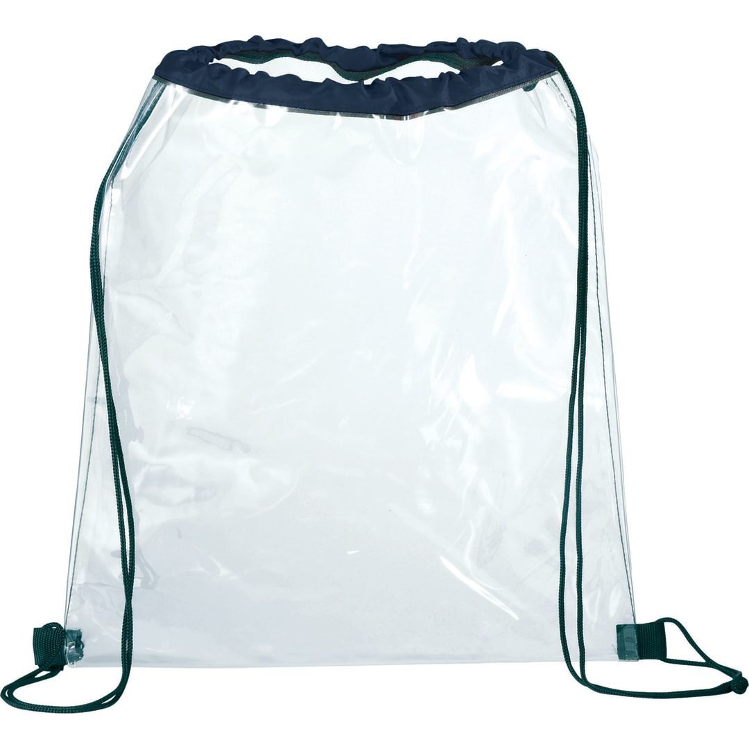 Rally Clear Drawstring Bag 19