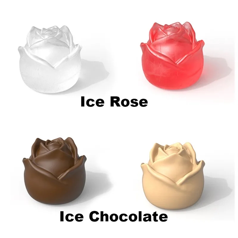 3D Rose Ice Mold 2