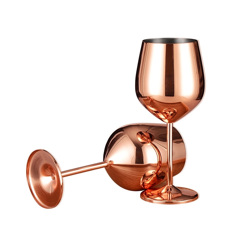 Custom 17 oz Stainless Steel Wine Glasses 5