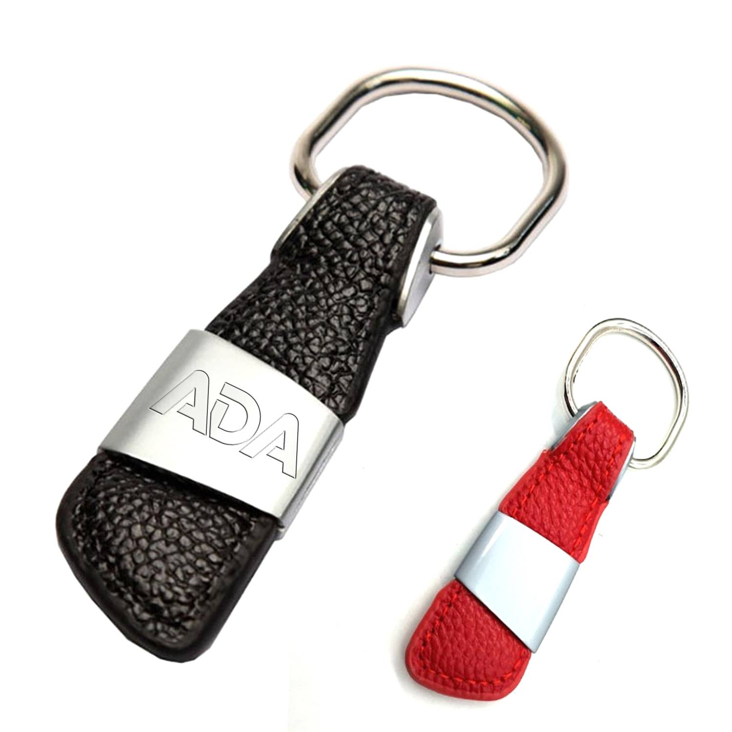 Genuine Leather Car Keychain 3
