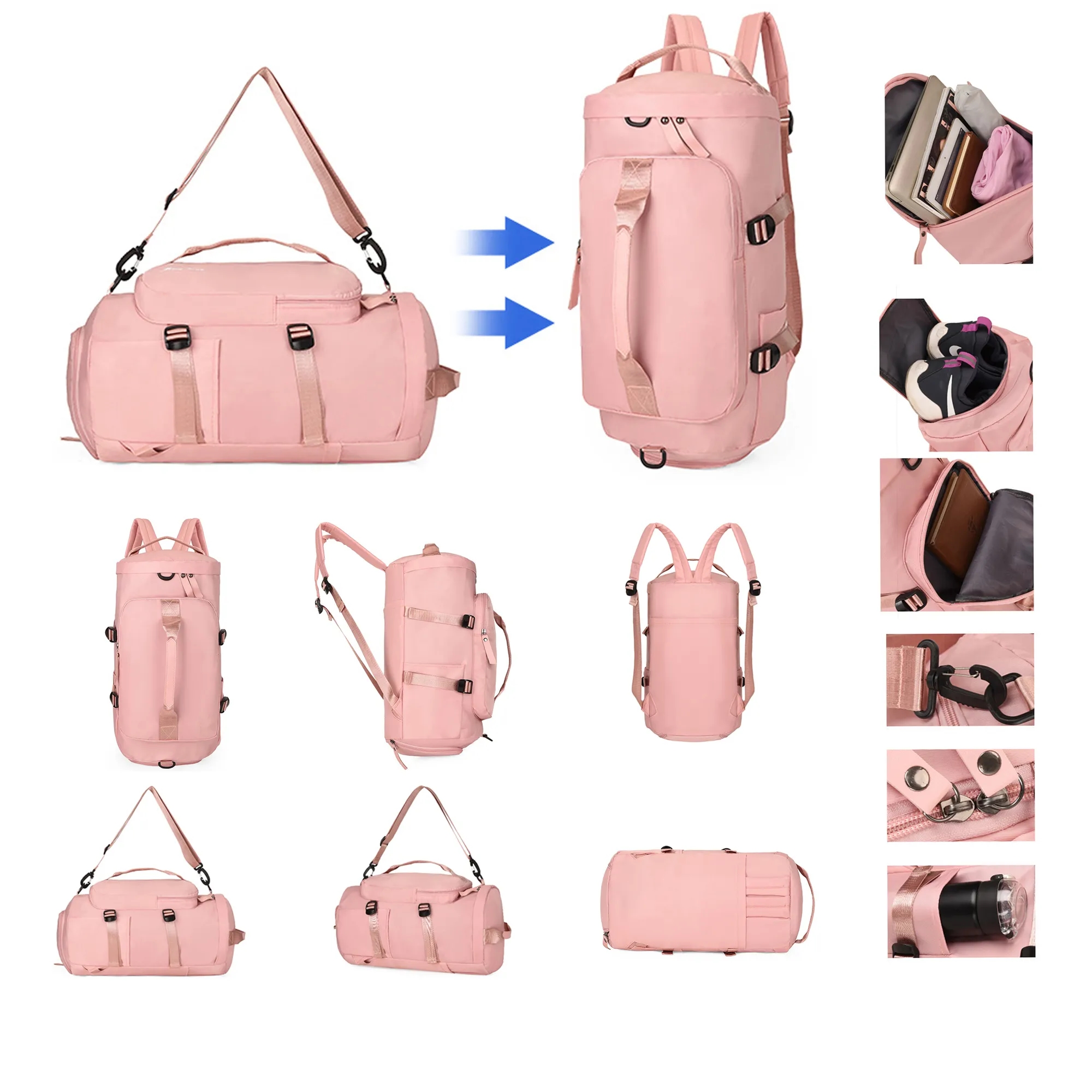 Travel Duffed Tote Bag 5