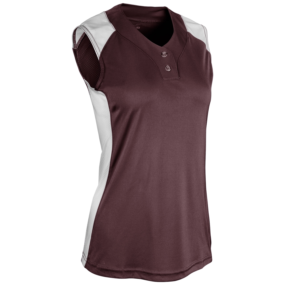 Infinite 2-Button Sleeveless Jersey 12