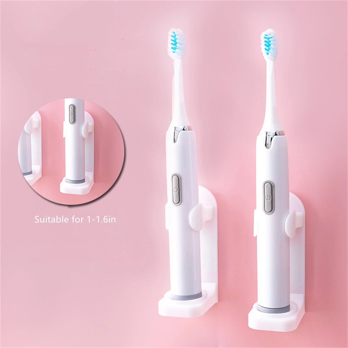 Electric Toothbrush Holder Bathroom Storage Organizer 2