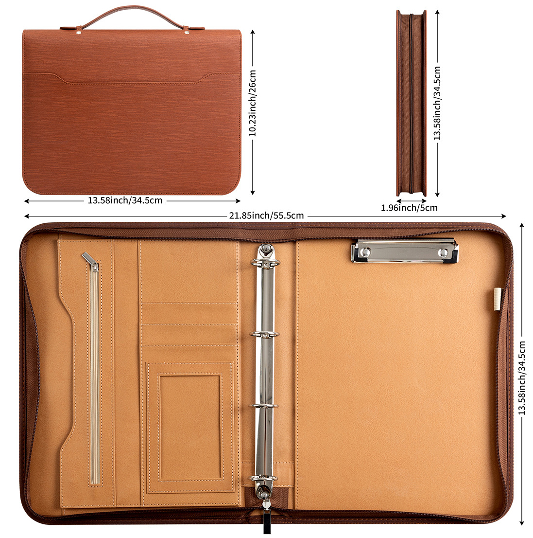 A4 Padfolio Office Organizer 4