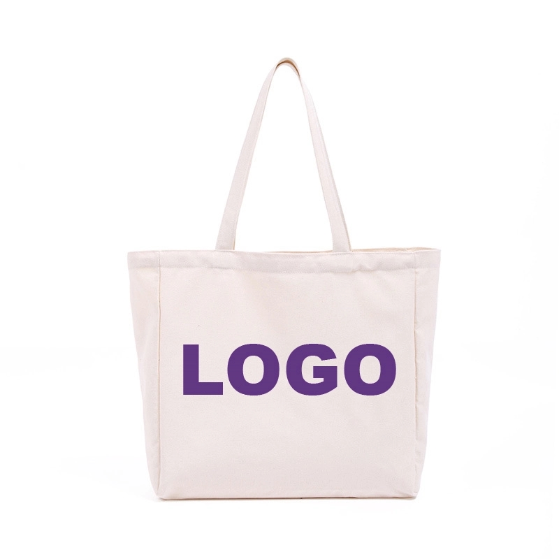 Custom Promotional Eco-friendly Shopping Canvas Bag, custom tote bag with logo imprint 5
