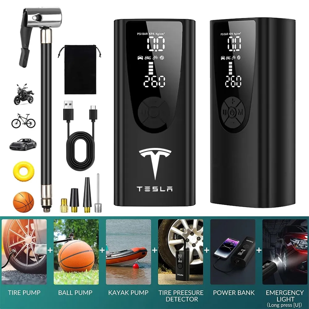 Portable Car Air Pump Compressor Tire Inflators 7
