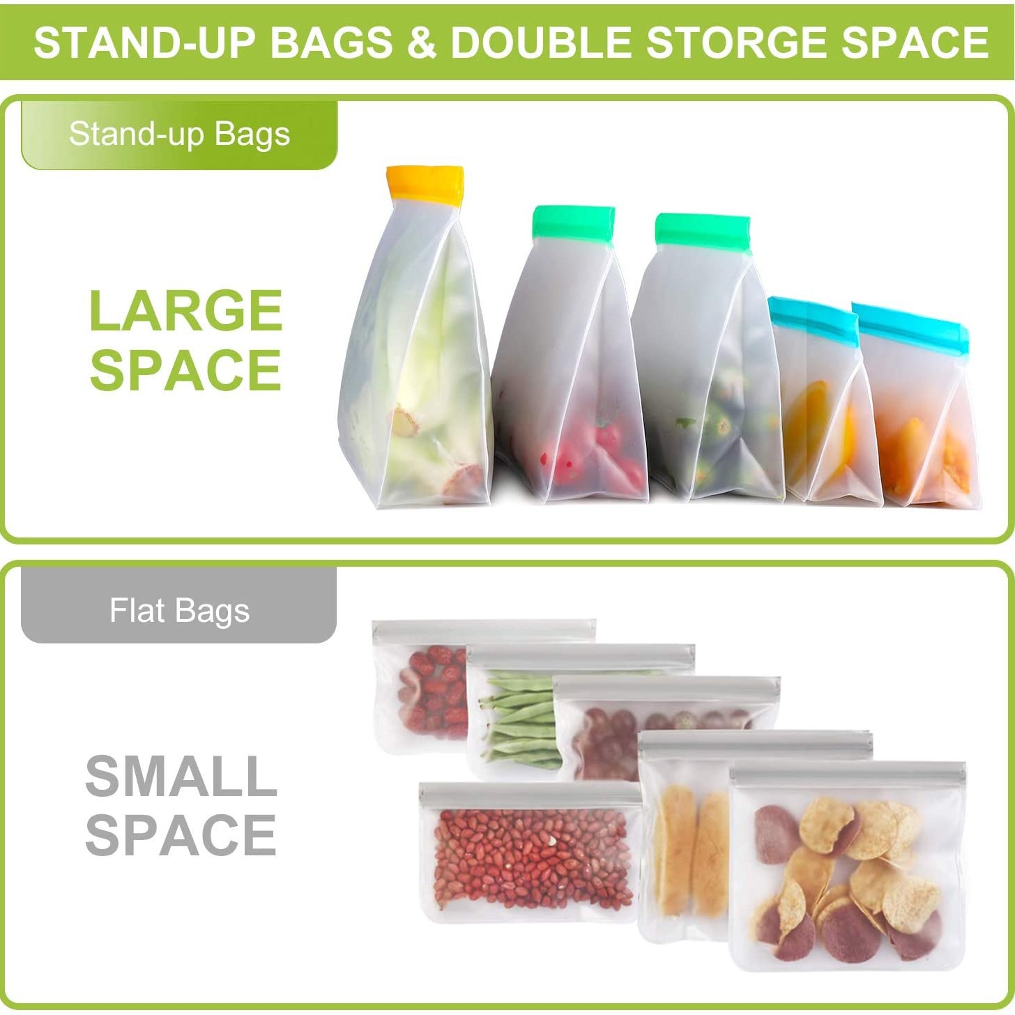 Reusable Storage Bags for Picnic 3