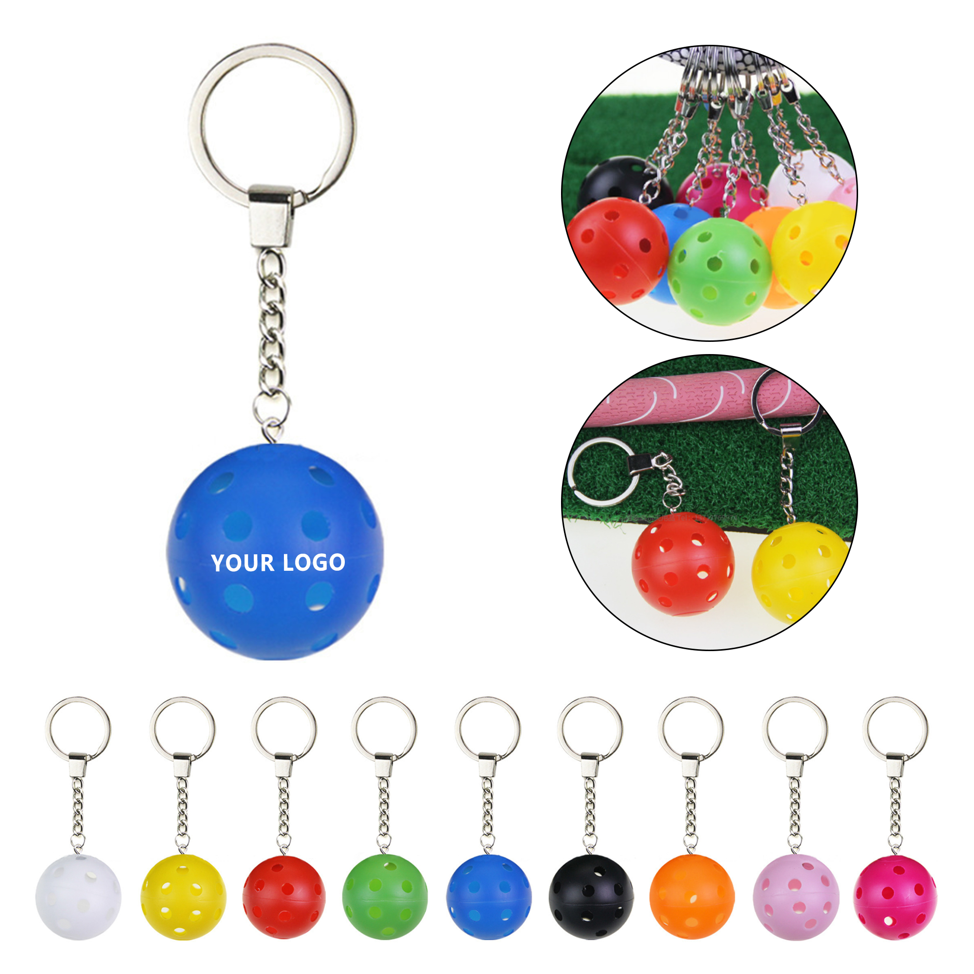 MOQ 100 Pickleball Keyring 2