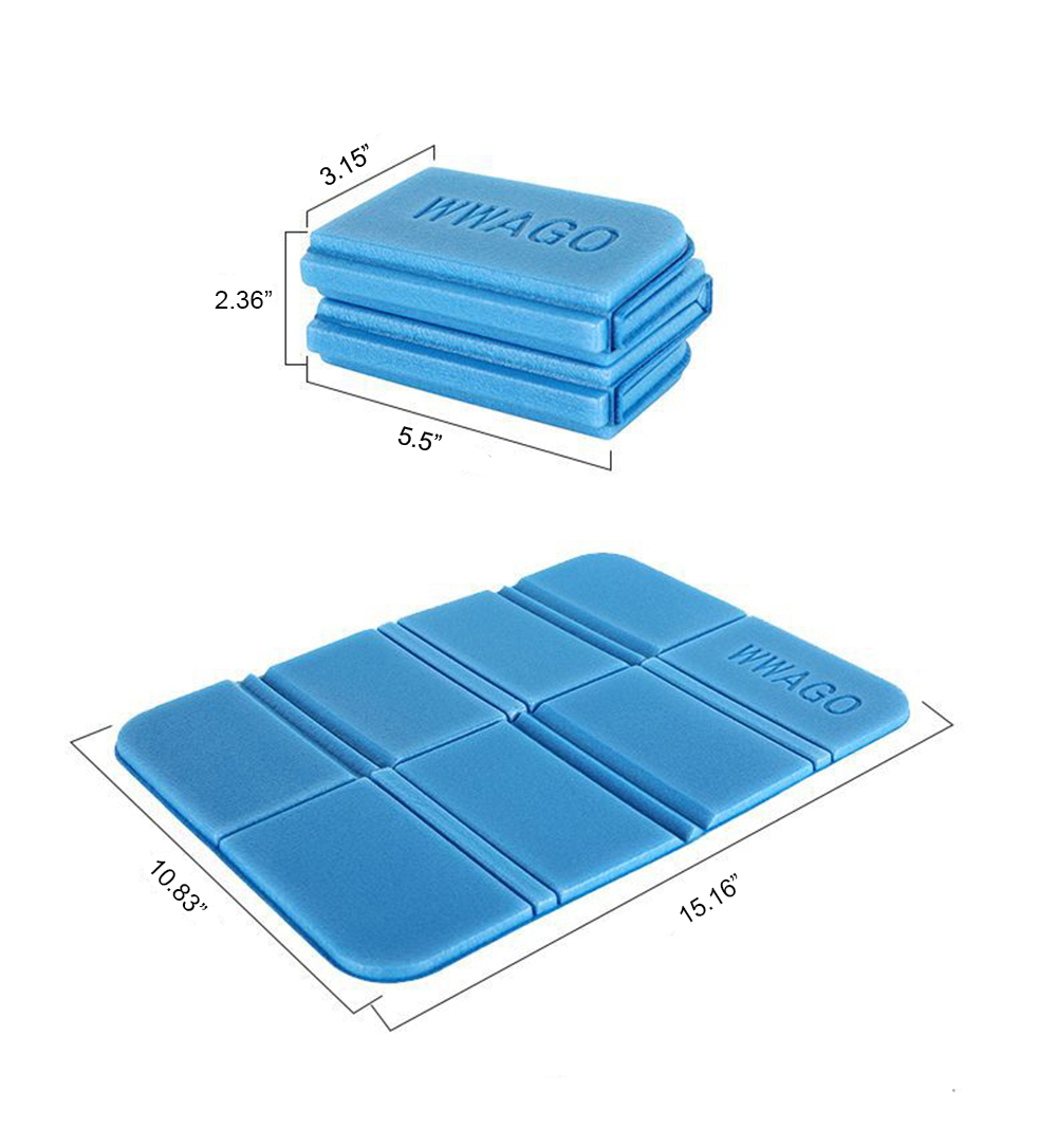 Camping Cushion Seat Foldable Ultralight Foam Sitting Pads 4