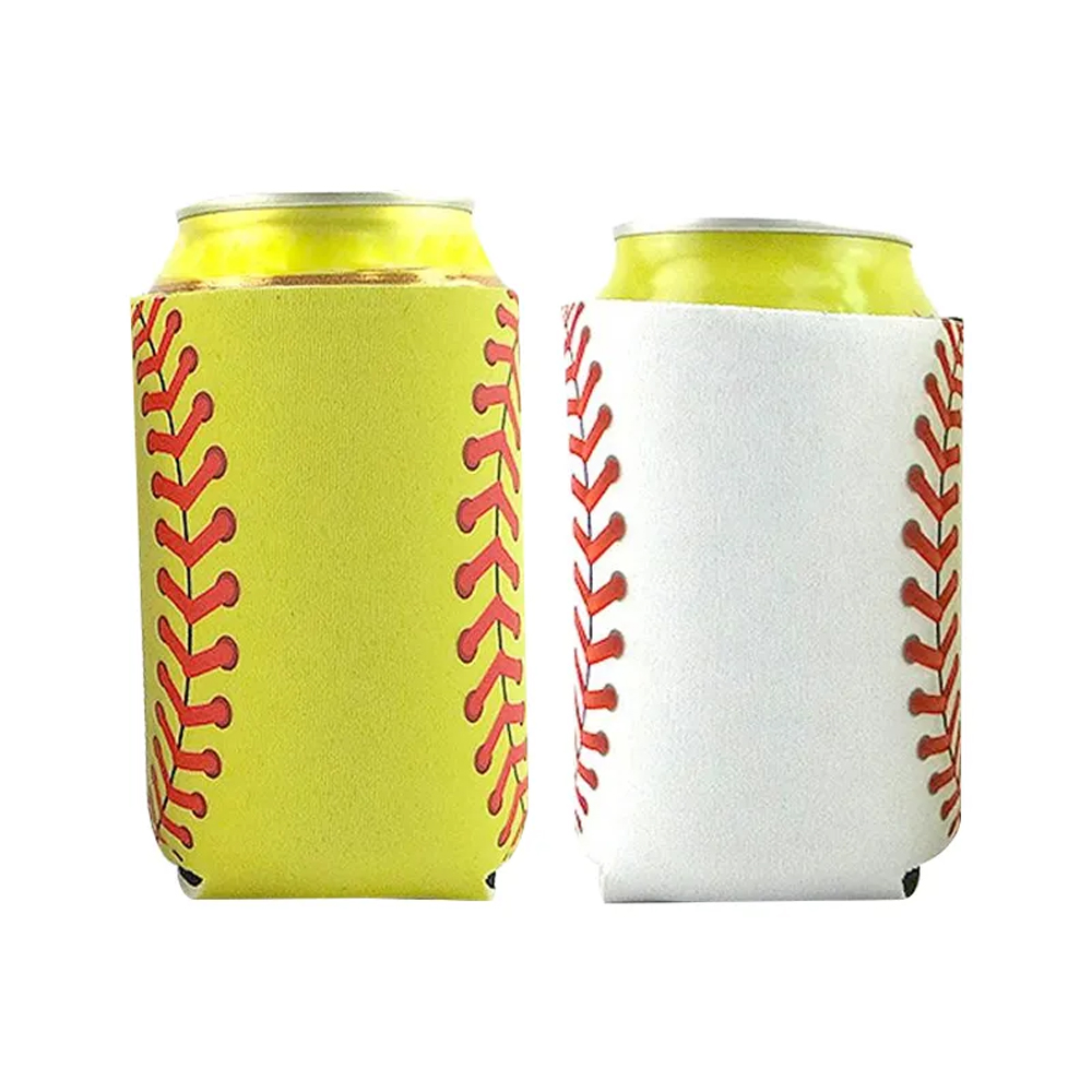 Baseball Swingsleeve Can Cooler, custom koozie with logo imprint 9
