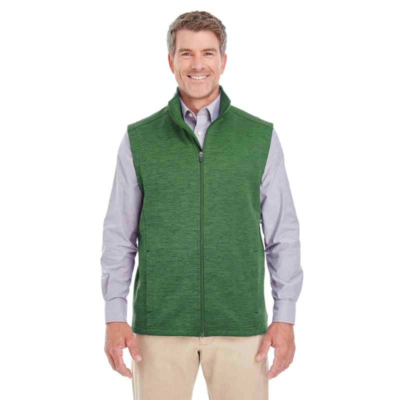 Devon & Jones Men's Newbury Mélange Fleece Vest 14