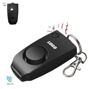 Safety Alarm Keychain With Whistle And 120DB Panic Sound 3
