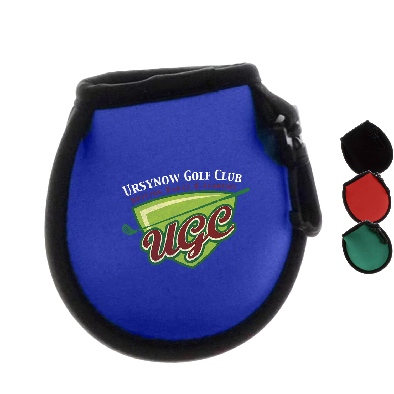 Easy Clean Inner Plush Golf Ball Washer Pouch 2