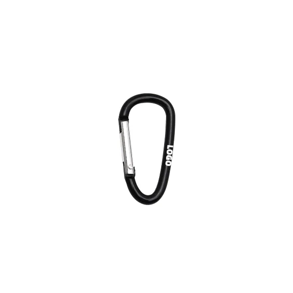 2.28" Small Carabiner Clip Keychain 3