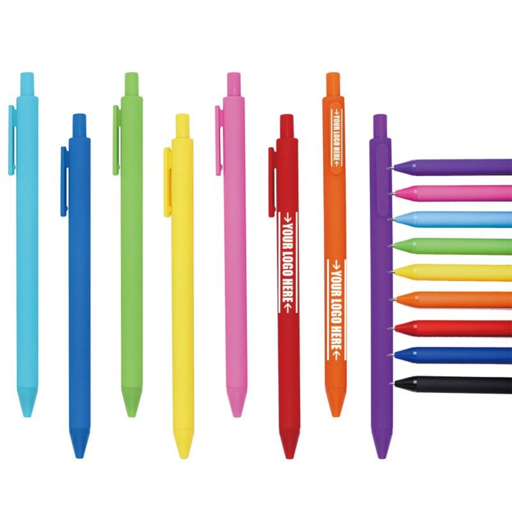 Pinkycolor Capless Retractable 1.0 Bullet Shape Gel Pen