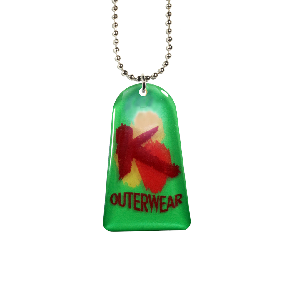 Ball Chain Necklace with Custom Pendant / Charm from 1.1 - 2 Sq. In. 5