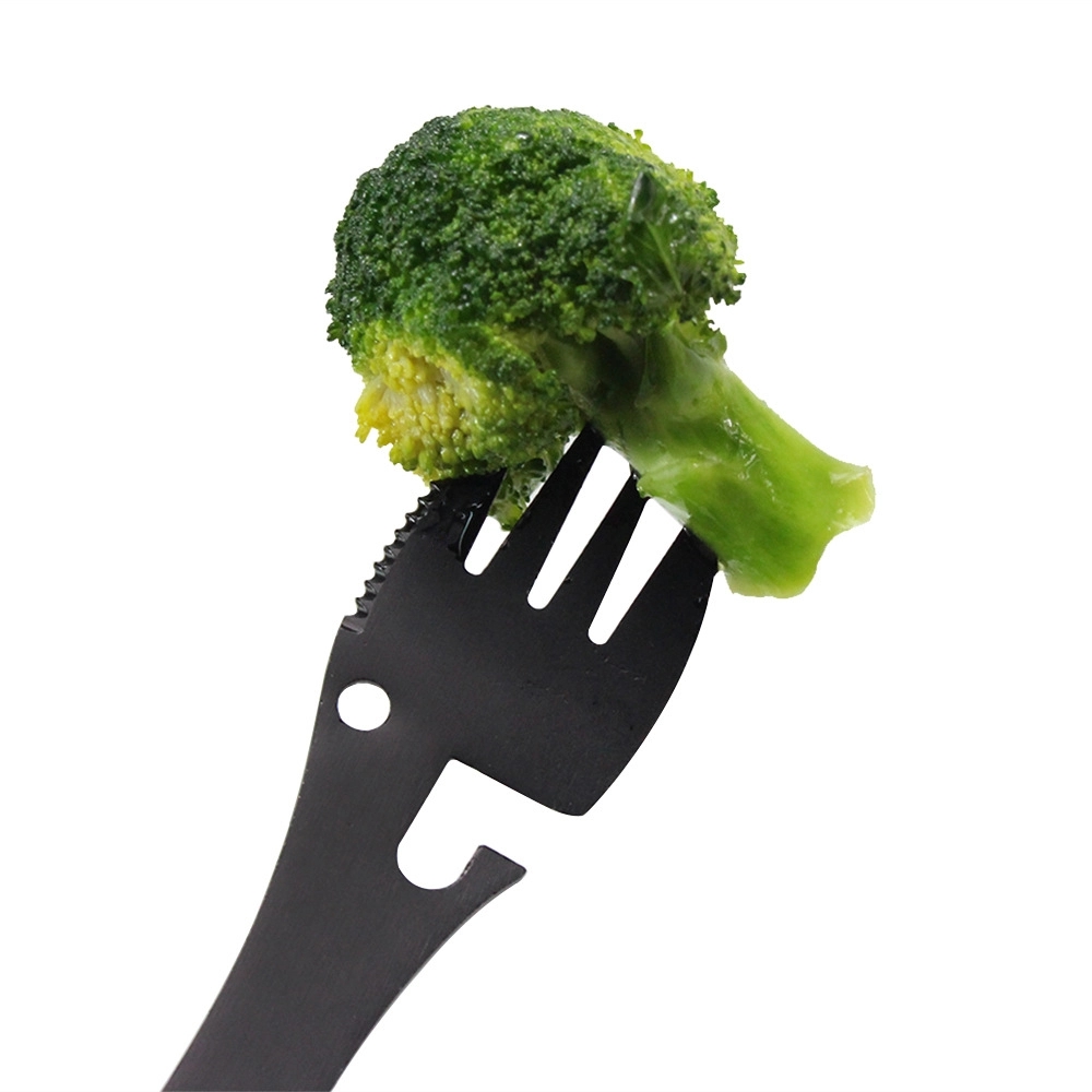 Multi-Function Fork Spoon 5 in 1 Camping Spork 4