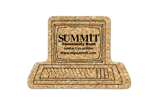 Computer Cork Coaster 4
