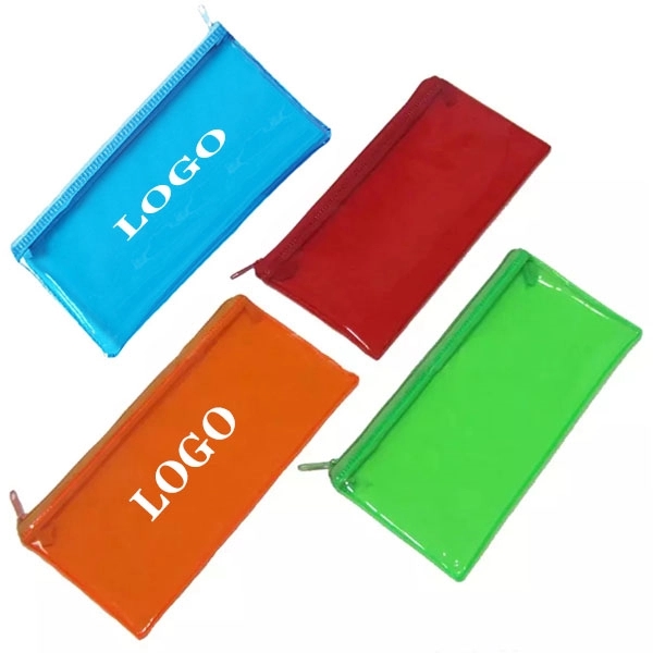 Colorful PVC Zip Pencil Case 5